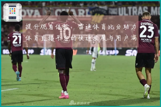 提升观看体验，雷速体育比分助力体育直播平台的快速发展与用户满意度
